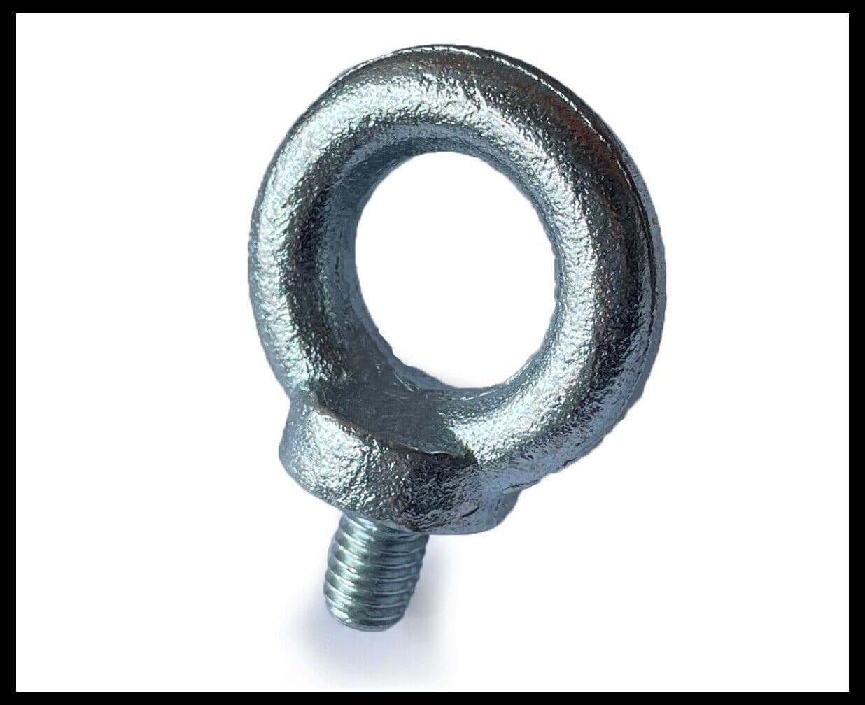 Zinc Plated Lifting Eye Nuts / Bolts M6 M8 M10 M12 M16 Anchor Hoop Mount